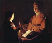 unknow artist The Education of the virgin Germany oil painting artist